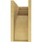Ekena Millwork 7"W x 14"D x 14"H Classic Viola Rough Cedar Woodgrain TimberThane Corbel, Primed Tan CORUR07X14X14VIORCPR - alternate 6